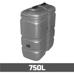 Citerne à mazout PE 750 litres - UV-résist - aérienne double paroi thumbnail