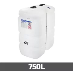 Cuve à mazout PE 750 litres compact - aérienne double paroi thumbnail