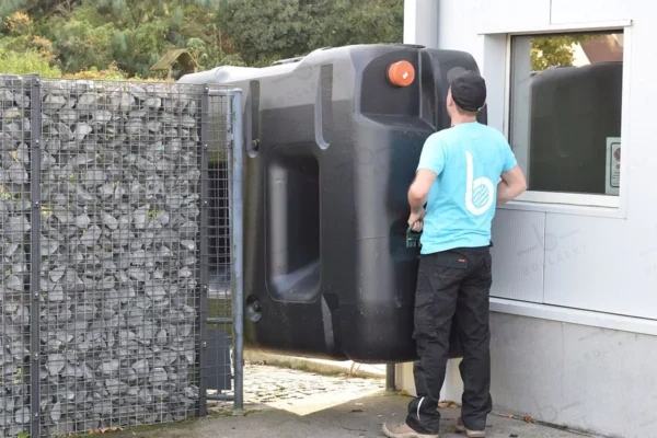 Citerne à eau à enterrer (rectangulaire) en polyéthylène de 2000 litres 6