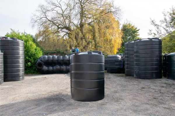 Citerne eau aérienne ronde - Avec pompe - 6000 litres (Ø 1,90 m) 5