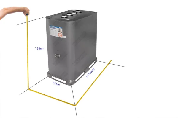 Cuve à mazout GALVA 1000 litres - aérienne double paroi 10