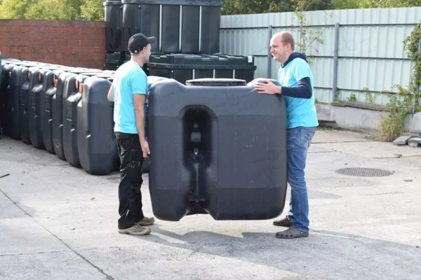 Fosse septique rectangulaire en plastique (PE) à enterrer de 1000 litres 5