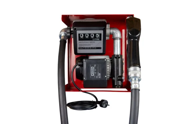 Pompe diesel 220V (40-60 L M) avec compteur - Ouverte